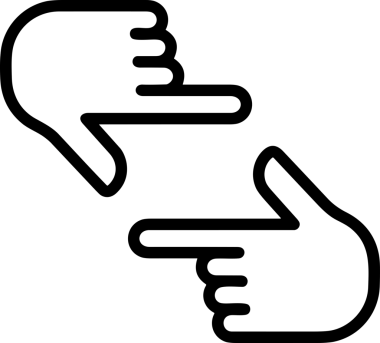 Web, Uygulama, UI / UX, Mobil Arayüz, Akıllı Teknoloji Tasarımı, Dijital Markalaşma, Kullanıcı Etkileşimi Sembolü ve Temiz Tek Renk Biçiminde Modern Grafik Elementi içeren PNG Biçimli El Simgesi Logosu