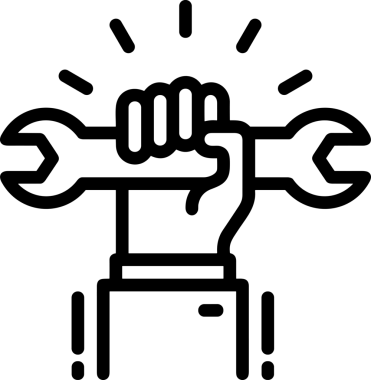 Web, Uygulama, UI / UX, Mobil Arayüz, Akıllı Teknoloji Tasarımı, Dijital Markalaşma, Kullanıcı Etkileşimi Sembolü ve Temiz Tek Renk Biçiminde Modern Grafik Elementi içeren PNG Biçimli El Simgesi Logosu