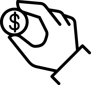 Web, Uygulama, UI / UX, Mobil Arayüz, Akıllı Teknoloji Tasarımı, Dijital Markalaşma, Kullanıcı Etkileşimi Sembolü ve Temiz Tek Renk Biçiminde Modern Grafik Elementi içeren PNG Biçimli El Simgesi Logosu