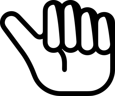 Web, Uygulama, UI / UX, Mobil Arayüz, Akıllı Teknoloji Tasarımı, Dijital Markalaşma, Kullanıcı Etkileşimi Sembolü ve Temiz Tek Renk Biçiminde Modern Grafik Elementi içeren PNG Biçimli El Simgesi Logosu