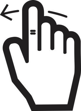 Web, Uygulama, UI / UX, Mobil Arayüz, Akıllı Teknoloji Tasarımı, Dijital Markalaşma, Kullanıcı Etkileşimi Sembolü ve Temiz Tek Renk Biçiminde Modern Grafik Elementi içeren PNG Biçimli El Simgesi Logosu