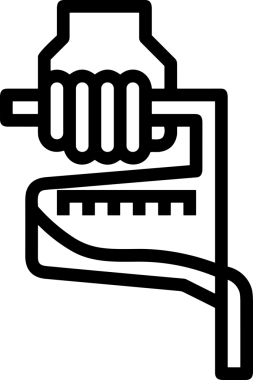 Web, Uygulama, UI / UX, Mobil Arayüz, Akıllı Teknoloji Tasarımı, Dijital Markalaşma, Kullanıcı Etkileşimi Sembolü ve Temiz Tek Renk Biçiminde Modern Grafik Elementi içeren PNG Biçimli El Simgesi Logosu