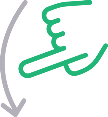 Web, Uygulama, UI / UX, Mobil Arayüz, Akıllı Teknoloji Tasarımı, Dijital Markalaşma, Kullanıcı Etkileşimi Sembolü ve Temiz Tek Renk Biçiminde Modern Grafik Elementi içeren PNG Biçimli El Simgesi Logosu