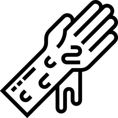 Web, Uygulama, UI / UX, Mobil Arayüz, Akıllı Teknoloji Tasarımı, Dijital Markalaşma, Kullanıcı Etkileşimi Sembolü ve Temiz Tek Renk Biçiminde Modern Grafik Elementi içeren PNG Biçimli El Simgesi Logosu