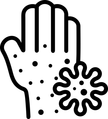 Web, Uygulama, UI / UX, Mobil Arayüz, Akıllı Teknoloji Tasarımı, Dijital Markalaşma, Kullanıcı Etkileşimi Sembolü ve Temiz Tek Renk Biçiminde Modern Grafik Elementi içeren PNG Biçimli El Simgesi Logosu