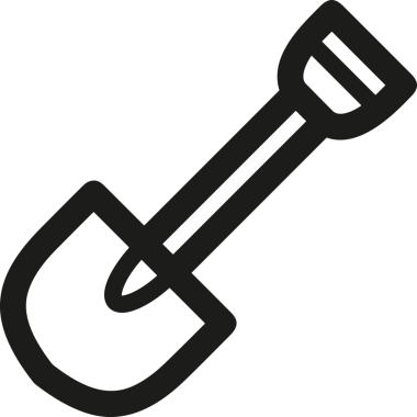 Web, Uygulama, UI / UX, Mobil Arayüz, Akıllı Teknoloji Tasarımı, Dijital Markalaşma, Kullanıcı Etkileşimi Sembolü ve Temiz Tek Renk Biçiminde Modern Grafik Elementi içeren PNG Biçimli El Simgesi Logosu