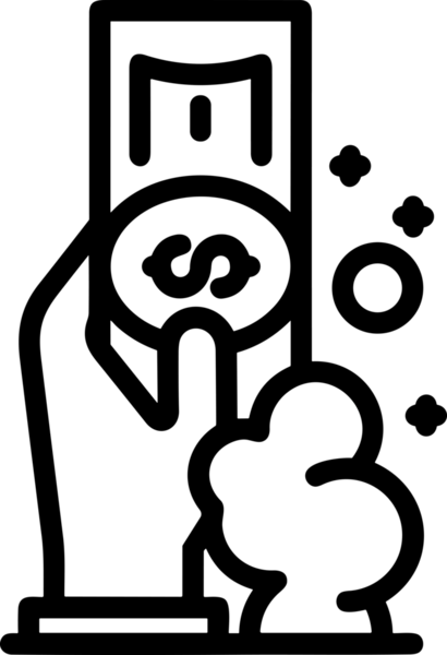 Web, Uygulama, UI / UX, Mobil Arayüz, Akıllı Teknoloji Tasarımı, Dijital Markalaşma, Kullanıcı Etkileşimi Sembolü ve Temiz Tek Renk Biçiminde Modern Grafik Elementi içeren PNG Biçimli El Simgesi Logosu