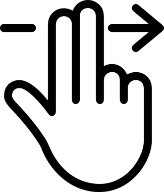 Web, Uygulama, UI / UX, Mobil Arayüz, Akıllı Teknoloji Tasarımı, Dijital Markalaşma, Kullanıcı Etkileşimi Sembolü ve Temiz Tek Renk Biçiminde Modern Grafik Elementi içeren PNG Biçimli El Simgesi Logosu