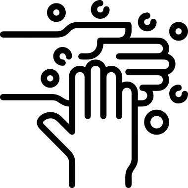 Web, Uygulama, UI / UX, Mobil Arayüz, Akıllı Teknoloji Tasarımı, Dijital Markalaşma, Kullanıcı Etkileşimi Sembolü ve Temiz Tek Renk Biçiminde Modern Grafik Elementi içeren PNG Biçimli El Simgesi Logosu