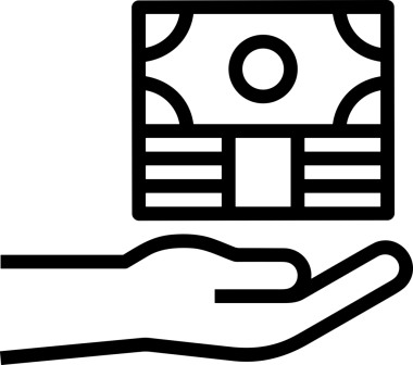 Web, Uygulama, UI / UX, Mobil Arayüz, Akıllı Teknoloji Tasarımı, Dijital Markalaşma, Kullanıcı Etkileşimi Sembolü ve Temiz Tek Renk Biçiminde Modern Grafik Elementi içeren PNG Biçimli El Simgesi Logosu