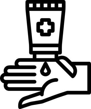 Web, Uygulama, UI / UX, Mobil Arayüz, Akıllı Teknoloji Tasarımı, Dijital Markalaşma, Kullanıcı Etkileşimi Sembolü ve Temiz Tek Renk Biçiminde Modern Grafik Elementi içeren PNG Biçimli El Simgesi Logosu