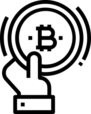 Web, Uygulama, UI / UX, Mobil Arayüz, Akıllı Teknoloji Tasarımı, Dijital Markalaşma, Kullanıcı Etkileşimi Sembolü ve Temiz Tek Renk Biçiminde Modern Grafik Elementi içeren PNG Biçimli El Simgesi Logosu