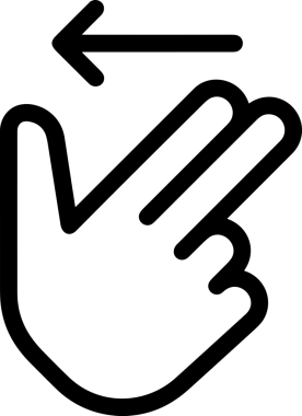 Web, Uygulama, UI / UX, Mobil Arayüz, Akıllı Teknoloji Tasarımı, Dijital Markalaşma, Kullanıcı Etkileşimi Sembolü ve Temiz Tek Renk Biçiminde Modern Grafik Elementi içeren PNG Biçimli El Simgesi Logosu