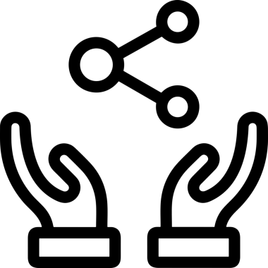 Web, Uygulama, UI / UX, Mobil Arayüz, Akıllı Teknoloji Tasarımı, Dijital Markalaşma, Kullanıcı Etkileşimi Sembolü ve Temiz Tek Renk Biçiminde Modern Grafik Elementi içeren PNG Biçimli El Simgesi Logosu