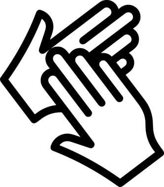 Web, Uygulama, UI / UX, Mobil Arayüz, Akıllı Teknoloji Tasarımı, Dijital Markalaşma, Kullanıcı Etkileşimi Sembolü ve Temiz Tek Renk Biçiminde Modern Grafik Elementi içeren PNG Biçimli El Simgesi Logosu