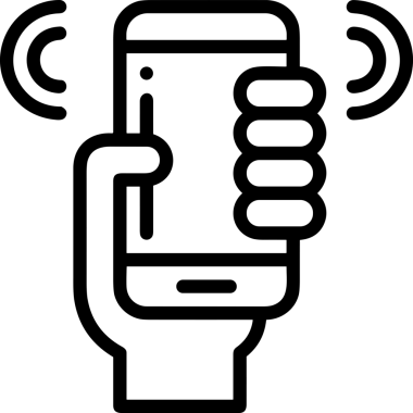 Web, Uygulama, UI / UX, Mobil Arayüz, Akıllı Teknoloji Tasarımı, Dijital Markalaşma, Kullanıcı Etkileşimi Sembolü ve Temiz Tek Renk Biçiminde Modern Grafik Elementi içeren PNG Biçimli El Simgesi Logosu