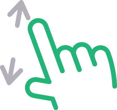 Web, Uygulama, UI / UX, Mobil Arayüz, Akıllı Teknoloji Tasarımı, Dijital Markalaşma, Kullanıcı Etkileşimi Sembolü ve Temiz Tek Renk Biçiminde Modern Grafik Elementi içeren PNG Biçimli El Simgesi Logosu