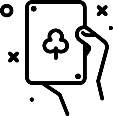 Web, Uygulama, UI / UX, Mobil Arayüz, Akıllı Teknoloji Tasarımı, Dijital Markalaşma, Kullanıcı Etkileşimi Sembolü ve Temiz Tek Renk Biçiminde Modern Grafik Elementi içeren PNG Biçimli El Simgesi Logosu