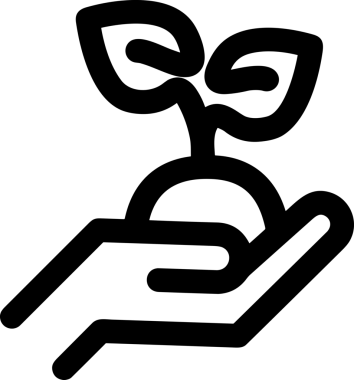 Web, Uygulama, UI / UX, Mobil Arayüz, Akıllı Teknoloji Tasarımı, Dijital Markalaşma, Kullanıcı Etkileşimi Sembolü ve Temiz Tek Renk Biçiminde Modern Grafik Elementi içeren PNG Biçimli El Simgesi Logosu