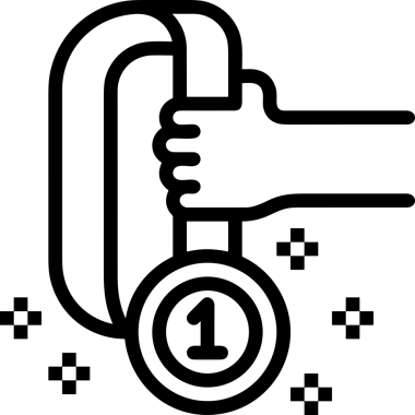 Web, Uygulama, UI / UX, Mobil Arayüz, Akıllı Teknoloji Tasarımı, Dijital Markalaşma, Kullanıcı Etkileşimi Sembolü ve Temiz Tek Renk Biçiminde Modern Grafik Elementi içeren PNG Biçimli El Simgesi Logosu