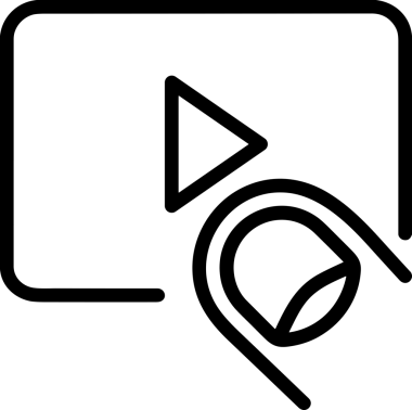 Web, Uygulama, UI / UX, Mobil Arayüz, Akıllı Teknoloji Tasarımı, Dijital Markalaşma, Kullanıcı Etkileşimi Sembolü ve Temiz Tek Renk Biçiminde Modern Grafik Elementi içeren PNG Biçimli El Simgesi Logosu