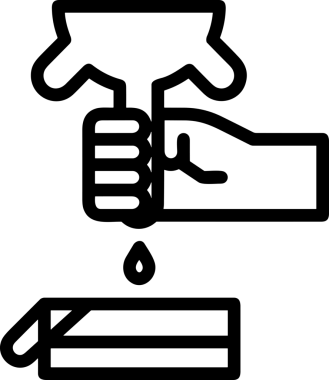 Web, Uygulama, UI / UX, Mobil Arayüz, Akıllı Teknoloji Tasarımı, Dijital Markalaşma, Kullanıcı Etkileşimi Sembolü ve Temiz Tek Renk Biçiminde Modern Grafik Elementi içeren PNG Biçimli El Simgesi Logosu