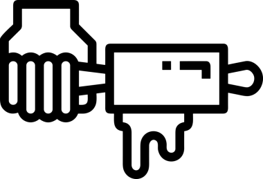 Web, Uygulama, UI / UX, Mobil Arayüz, Akıllı Teknoloji Tasarımı, Dijital Markalaşma, Kullanıcı Etkileşimi Sembolü ve Temiz Tek Renk Biçiminde Modern Grafik Elementi içeren PNG Biçimli El Simgesi Logosu