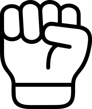 Web, Uygulama, UI / UX, Mobil Arayüz, Akıllı Teknoloji Tasarımı, Dijital Markalaşma, Kullanıcı Etkileşimi Sembolü ve Temiz Tek Renk Biçiminde Modern Grafik Elementi içeren PNG Biçimli El Simgesi Logosu