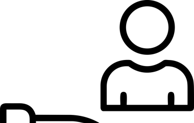 Web, Uygulama, UI / UX, Mobil Arayüz, Akıllı Teknoloji Tasarımı, Dijital Markalaşma, Kullanıcı Etkileşimi Sembolü ve Temiz Tek Renk Biçiminde Modern Grafik Elementi içeren PNG Biçimli El Simgesi Logosu