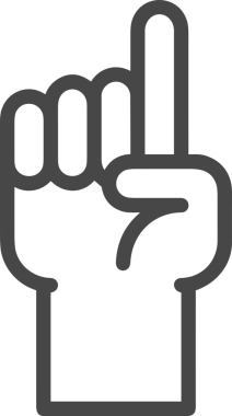 Web, Uygulama, UI / UX, Mobil Arayüz, Akıllı Teknoloji Tasarımı, Dijital Markalaşma, Kullanıcı Etkileşimi Sembolü ve Temiz Tek Renk Biçiminde Modern Grafik Elementi içeren PNG Biçimli El Simgesi Logosu