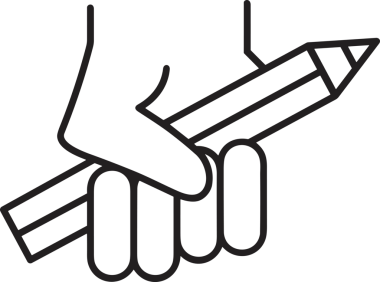 Web, Uygulama, UI / UX, Mobil Arayüz, Akıllı Teknoloji Tasarımı, Dijital Markalaşma, Kullanıcı Etkileşimi Sembolü ve Temiz Tek Renk Biçiminde Modern Grafik Elementi içeren PNG Biçimli El Simgesi Logosu