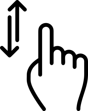 Web, Uygulama, UI / UX, Mobil Arayüz, Akıllı Teknoloji Tasarımı, Dijital Markalaşma, Kullanıcı Etkileşimi Sembolü ve Temiz Tek Renk Biçiminde Modern Grafik Elementi içeren PNG Biçimli El Simgesi Logosu