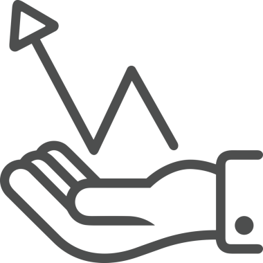 Web, Uygulama, UI / UX, Mobil Arayüz, Akıllı Teknoloji Tasarımı, Dijital Markalaşma, Kullanıcı Etkileşimi Sembolü ve Temiz Tek Renk Biçiminde Modern Grafik Elementi içeren PNG Biçimli El Simgesi Logosu