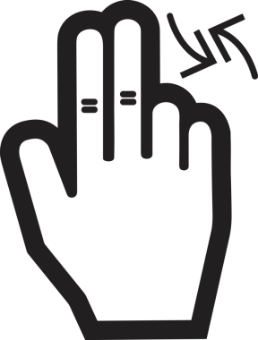 Web, Uygulama, UI / UX, Mobil Arayüz, Akıllı Teknoloji Tasarımı, Dijital Markalaşma, Kullanıcı Etkileşimi Sembolü ve Temiz Tek Renk Biçiminde Modern Grafik Elementi içeren PNG Biçimli El Simgesi Logosu