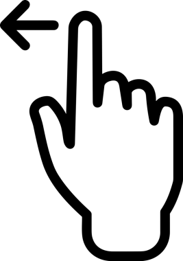 Web, Uygulama, UI / UX, Mobil Arayüz, Akıllı Teknoloji Tasarımı, Dijital Markalaşma, Kullanıcı Etkileşimi Sembolü ve Temiz Tek Renk Biçiminde Modern Grafik Elementi içeren PNG Biçimli El Simgesi Logosu