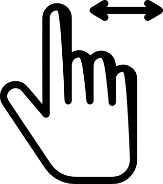 Web, Uygulama, UI / UX, Mobil Arayüz, Akıllı Teknoloji Tasarımı, Dijital Markalaşma, Kullanıcı Etkileşimi Sembolü ve Temiz Tek Renk Biçiminde Modern Grafik Elementi içeren PNG Biçimli El Simgesi Logosu