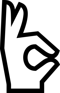 Web, Uygulama, UI / UX, Mobil Arayüz, Akıllı Teknoloji Tasarımı, Dijital Markalaşma, Kullanıcı Etkileşimi Sembolü ve Temiz Tek Renk Biçiminde Modern Grafik Elementi içeren PNG Biçimli El Simgesi Logosu