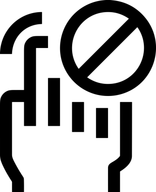 Web, Uygulama, UI / UX, Mobil Arayüz, Akıllı Teknoloji Tasarımı, Dijital Markalaşma, Kullanıcı Etkileşimi Sembolü ve Temiz Tek Renk Biçiminde Modern Grafik Elementi içeren PNG Biçimli El Simgesi Logosu