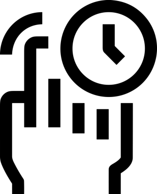 Web, Uygulama, UI / UX, Mobil Arayüz, Akıllı Teknoloji Tasarımı, Dijital Markalaşma, Kullanıcı Etkileşimi Sembolü ve Temiz Tek Renk Biçiminde Modern Grafik Elementi içeren PNG Biçimli El Simgesi Logosu