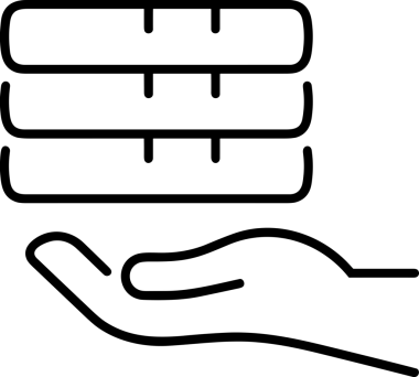 Web, Uygulama, UI / UX, Mobil Arayüz, Akıllı Teknoloji Tasarımı, Dijital Markalaşma, Kullanıcı Etkileşimi Sembolü ve Temiz Tek Renk Biçiminde Modern Grafik Elementi içeren PNG Biçimli El Simgesi Logosu