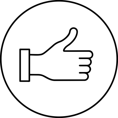 Web, Uygulama, UI / UX, Mobil Arayüz, Akıllı Teknoloji Tasarımı, Dijital Markalaşma, Kullanıcı Etkileşimi Sembolü ve Temiz Tek Renk Biçiminde Modern Grafik Elementi içeren PNG Biçimli El Simgesi Logosu