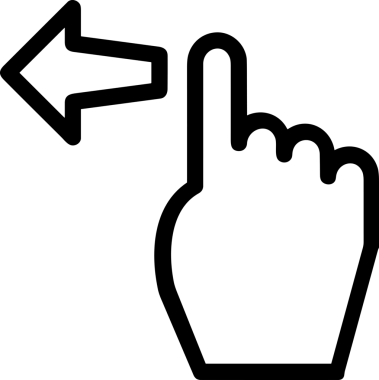 Web, Uygulama, UI / UX, Mobil Arayüz, Akıllı Teknoloji Tasarımı, Dijital Markalaşma, Kullanıcı Etkileşimi Sembolü ve Temiz Tek Renk Biçiminde Modern Grafik Elementi içeren PNG Biçimli El Simgesi Logosu