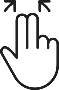 Web, Uygulama, UI / UX, Mobil Arayüz, Akıllı Teknoloji Tasarımı, Dijital Markalaşma, Kullanıcı Etkileşimi Sembolü ve Temiz Tek Renk Biçiminde Modern Grafik Elementi içeren PNG Biçimli El Simgesi Logosu