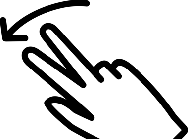 Web, Uygulama, UI / UX, Mobil Arayüz, Akıllı Teknoloji Tasarımı, Dijital Markalaşma, Kullanıcı Etkileşimi Sembolü ve Temiz Tek Renk Biçiminde Modern Grafik Elementi içeren PNG Biçimli El Simgesi Logosu