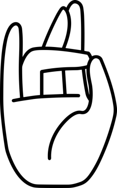 Web, Uygulama, UI / UX, Mobil Arayüz, Akıllı Teknoloji Tasarımı, Dijital Markalaşma, Kullanıcı Etkileşimi Sembolü ve Temiz Tek Renk Biçiminde Modern Grafik Elementi içeren PNG Biçimli El Simgesi Logosu