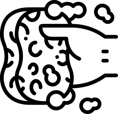Web, Uygulama, UI / UX, Mobil Arayüz, Akıllı Teknoloji Tasarımı, Dijital Markalaşma, Kullanıcı Etkileşimi Sembolü ve Temiz Tek Renk Biçiminde Modern Grafik Elementi içeren PNG Biçimli El Simgesi Logosu