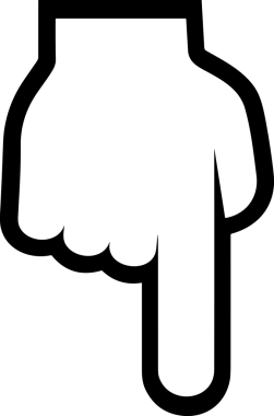 Web, Uygulama, UI / UX, Mobil Arayüz, Akıllı Teknoloji Tasarımı, Dijital Markalaşma, Kullanıcı Etkileşimi Sembolü ve Temiz Tek Renk Biçiminde Modern Grafik Elementi içeren PNG Biçimli El Simgesi Logosu