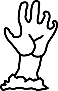 Web, Uygulama, UI / UX, Mobil Arayüz, Akıllı Teknoloji Tasarımı, Dijital Markalaşma, Kullanıcı Etkileşimi Sembolü ve Temiz Tek Renk Biçiminde Modern Grafik Elementi içeren PNG Biçimli El Simgesi Logosu