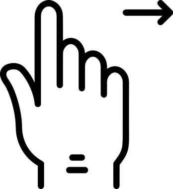 Web, Uygulama, UI / UX, Mobil Arayüz, Akıllı Teknoloji Tasarımı, Dijital Markalaşma, Kullanıcı Etkileşimi Sembolü ve Temiz Tek Renk Biçiminde Modern Grafik Elementi içeren PNG Biçimli El Simgesi Logosu