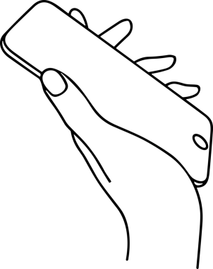 Web, Uygulama, UI / UX, Mobil Arayüz, Akıllı Teknoloji Tasarımı, Dijital Markalaşma, Kullanıcı Etkileşimi Sembolü ve Temiz Tek Renk Biçiminde Modern Grafik Elementi içeren PNG Biçimli El Simgesi Logosu